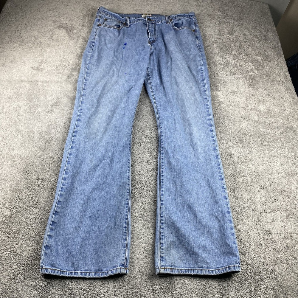 Levis Bootcut Jeans Womens‎ 14L Blue Light Wash Low Rise